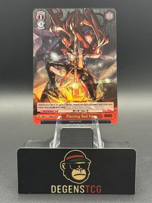 Weiss Schwarz: NIKKE - Piercing Red Fang - NIK/S117-E080 U - NM Single