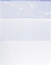 CheckOMatic Computer Check Paper - 100 Pack - Top Blank Stock Checks - Securi...