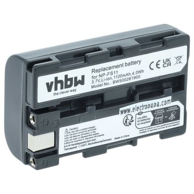 Akku für Sony DCR-PC1 DCR-PC3 DCR-PC2 DCR-PC3E CCD-CR1 (Ruvi) 1100mAh 3,6V