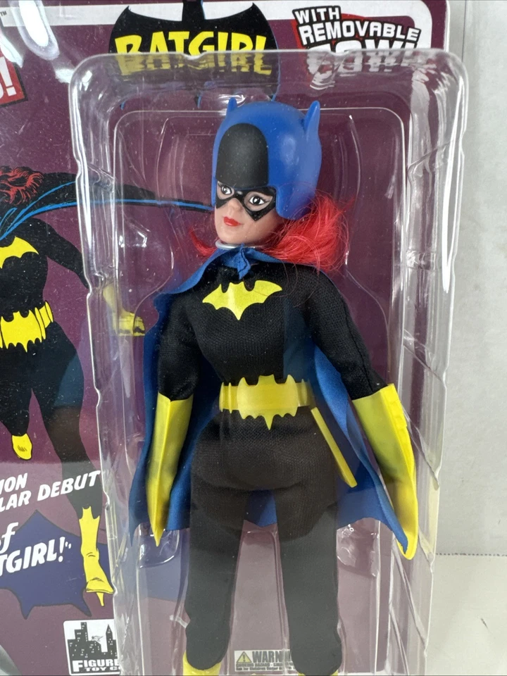 Figura de acción retro BATGIRL 8" DC Comics Primera aparición serie Edad de Plata NUEVA Foto 2 de 4