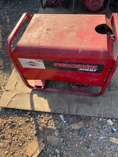 diesel generator LARGE D I Y UNTESTED EXPORT CAMPING PORTABLE POWER REIGS 4000