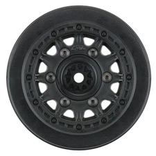 ProLine 1/10 Raid F/R 2.2"/3.0" 12mm Short Course Wheels (2) Blk PRO278503