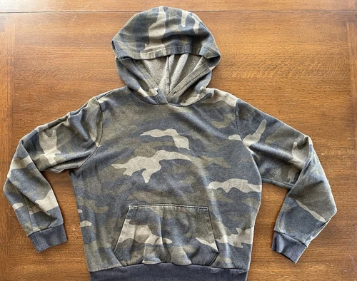 UNDERCOVER Y2K Victorias Secret ROSA Mimetico Pullover Felpa con Cappuccio Donna Taglia S