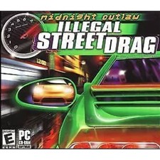 Midnight Outlaw: Illegal Street Drag Jewel Case PC, 2002 