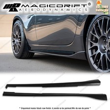 Fits 16-25 Mazda Miata Mx5 Jdm Ms Style Side Skirts Rocker Panel Extension Pair