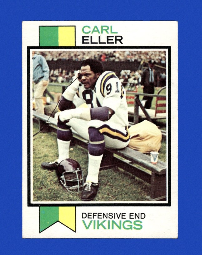 1973 Topps Set-Break #211 Carl Eller EX-EXMINT *GMCARDS*