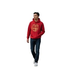 Cobra Kai Hoodie Youth XL Red Gildan Heavy Blend Strike First No Mercy