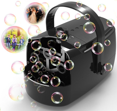 Bubble Machine Durable Automatic Bubble Blower, 18000+ Big Bubbles per Minute Bu