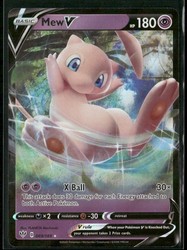 Mew V 069/189 Darkness Ablaze Holo Ultra Rare