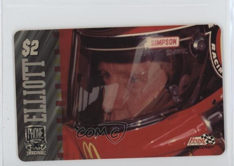 1997 Finish Line Phone Pak /9500 Bill Elliott HOF y0i