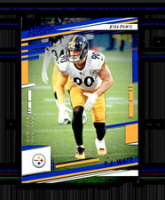 2022 Prestige Xtra Points Blue /299 #250 T.J. Watt Pittsburgh Steelers