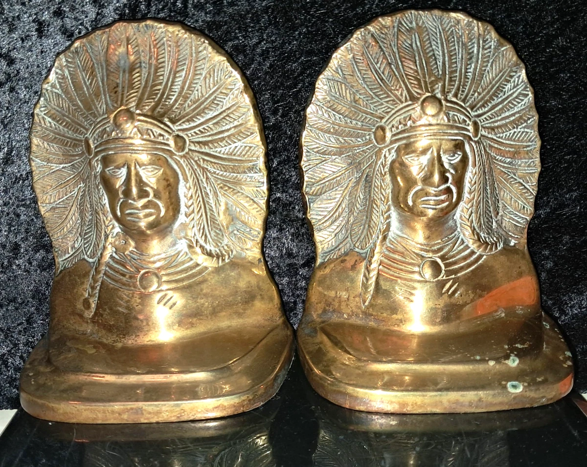 Antique Indian Bookends In Collectible Book Ends for sale | eBay