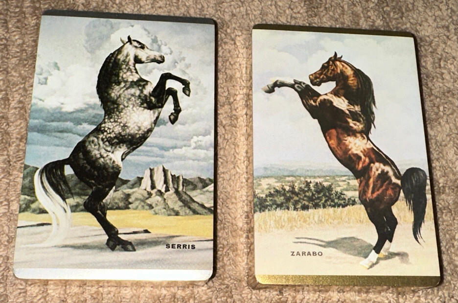 Arabian Horse Legends Playing Cards Natl Ch Zarabo & Serris NIB