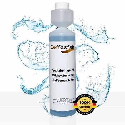 Coffeefair Milchschaumreiniger 250ml blau, Reiniger für Milchaufschäumer
