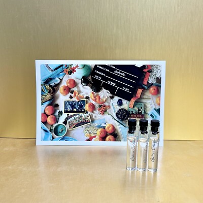 3PCS) Atelier Cologne CLEMENTINE CALIFORNIA Perfume 1.7ml Splash Sample Vial(D20