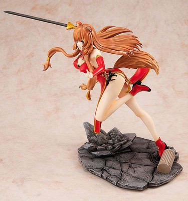 Rising Of The Shield Hero - Raphtalia Red Dress 1/7 Scale PVC Figure (Season 2 Ver.) By Kadokawa