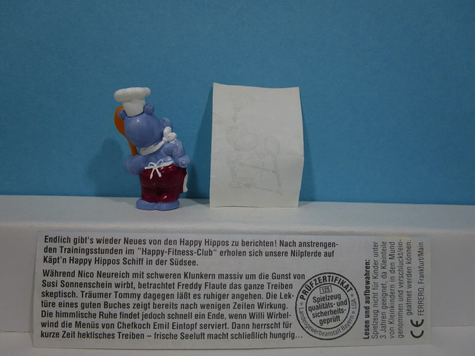 Happy Hippo Traumschiff 1992 - Emil Eintopf + Bpz + Bauanleitung  100% Original - Bild 2 von 2