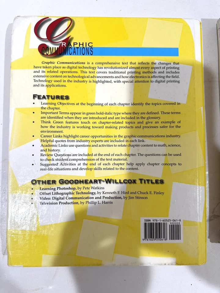 Lot Of 2 Graphic Design College Textbooks- Communications & Adobe InDesign CS6 - Image 4 of 4