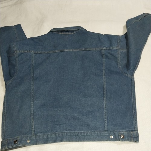 Authentische NRA Denim Jeansjacke verdecktes Tragen Druckknopf Made in USA Herren Größe XL - Bild 7 von 10