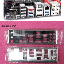 For Asus MAXIMUS V GENE Shield IO I/O Rear Baffle Backplate Motherboard