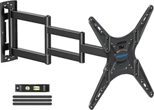 Corner TV Wall Mount 30 Inch Long Arm TV Mount for Most 26"-60" Tvs, Full Motion