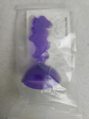 1988 Kelloggs Cereal Premium Rice Krispies Snap Popper Purple Sealed NOS 2 1/2''