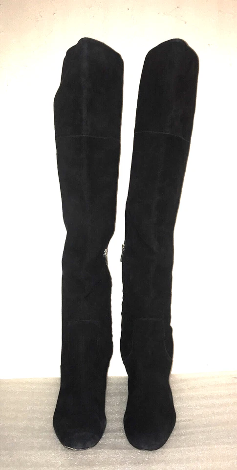 SAM EDELMAN - BOTTES - CUISSARDES - CUIR SUEDE - POINTURE 8,5us/38,5eu - GENUINE - Photo 3/4