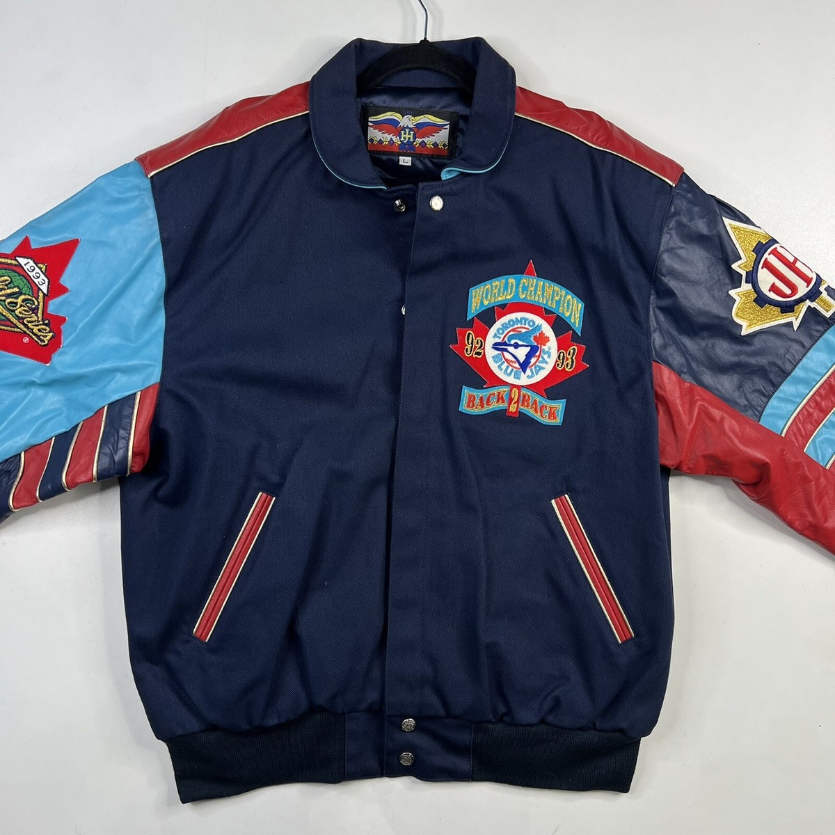 Vintage 1993 Toronto Blue Jays Jeff Hamilton World Series