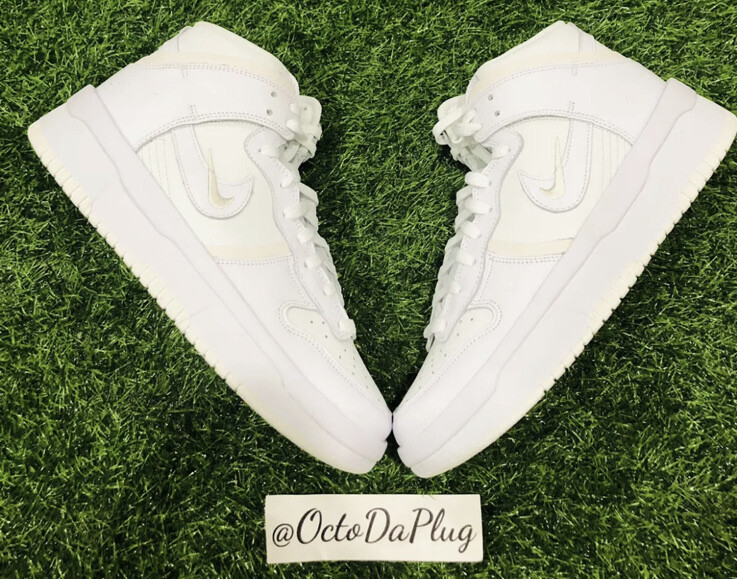 nike dunk high up summit white