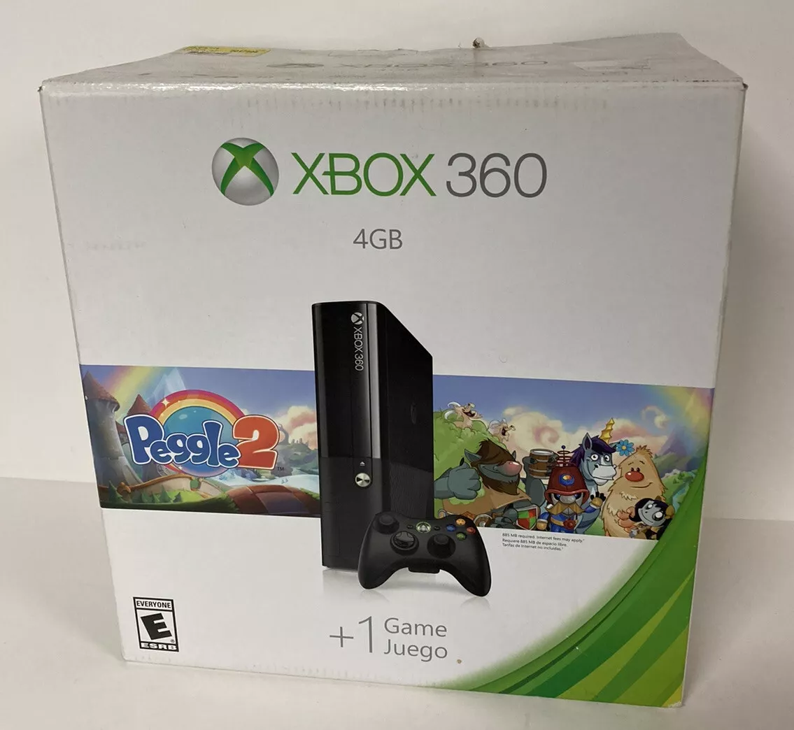 Xbox 360 4GB Peggle 2 Value Console Bundle 