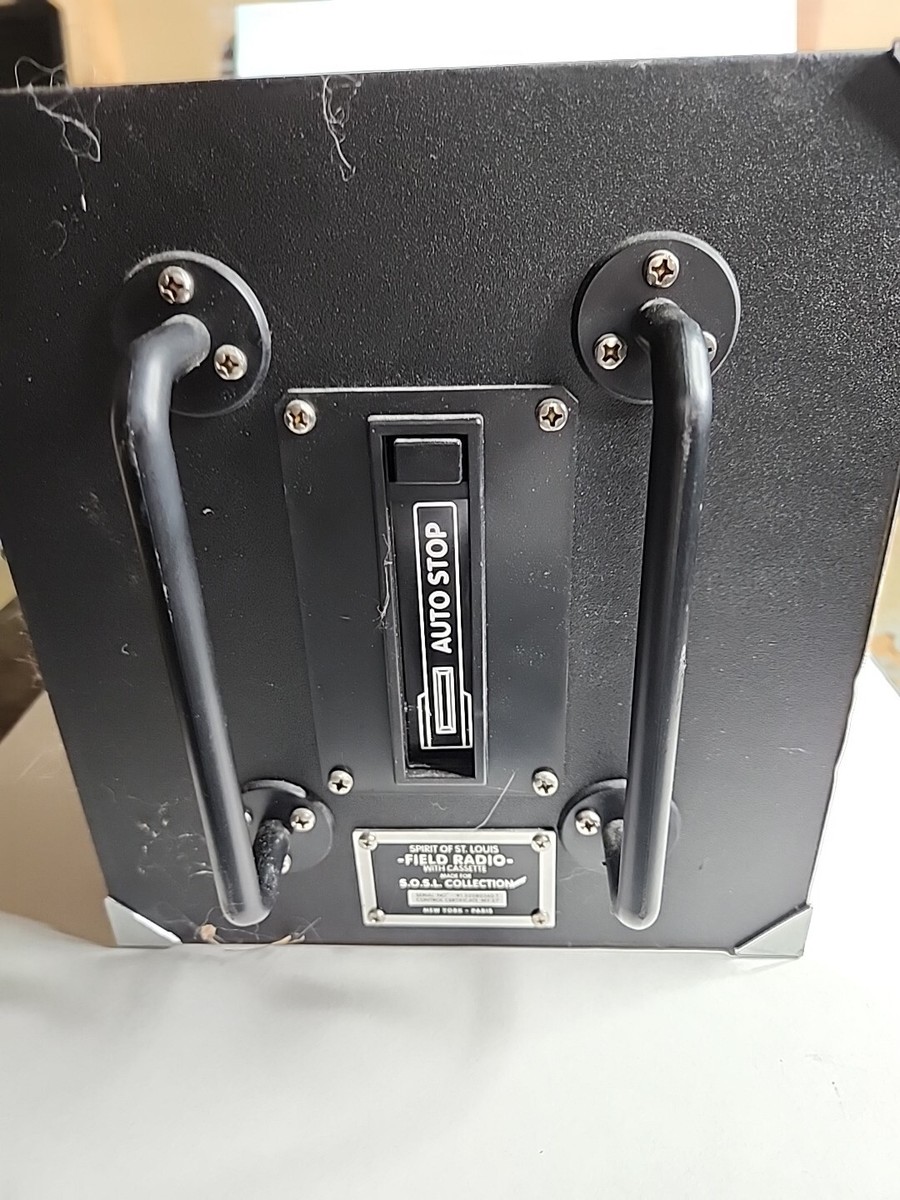 VTG Spirit of St Louis FIELD RADIO Cassette Player | eBay