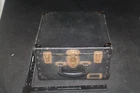 VINTAGE MORRY LUXENBERG MILITARY HAT BOX W/KEY RARE VIETNAM ERA UNIFORM STORAGE