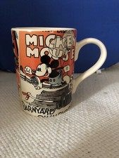 Disney Mickey Mouse Collage Vintage Comics Mug Queen’s China Whittard NEW