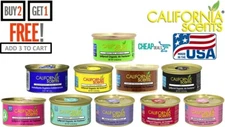 (BUY 2, GET 1 FREE) California Scents Can Organic Air Freshener Home Car U-Pick
