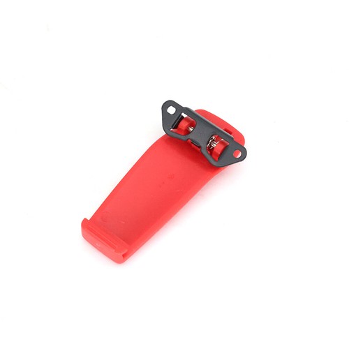 For ICOM BP-210 V82 Two Way Radio Walkie Talkie Red Belt Clip Accessories - Zdjęcie 9 z 12