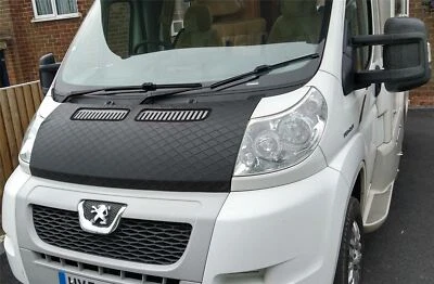 Fiat Ducato/Peugeot Boxer Bonnet Bra Cover Protector Guard For 2006-2014 Models