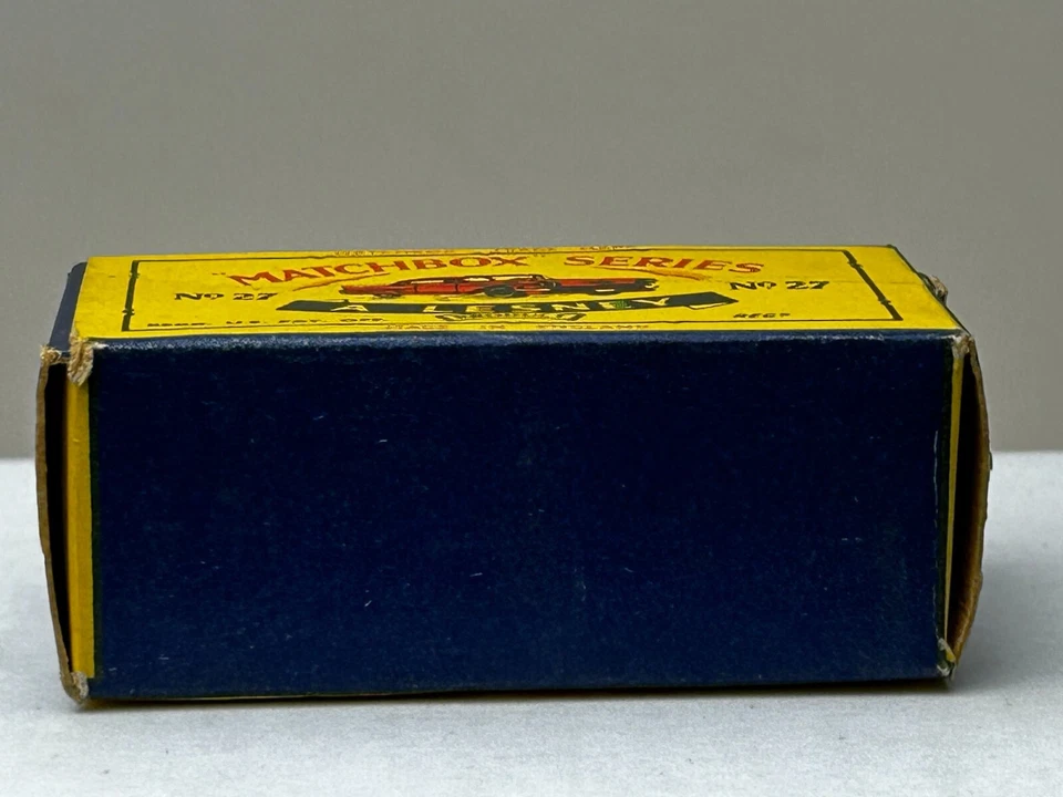 Matchbox No. Cadillac Sixty Special 27 con caja C original, bonito Foto 2 de 4