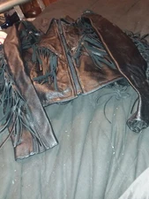 OPEN ROAD WILSONS FRINGED LEATHER JACKET