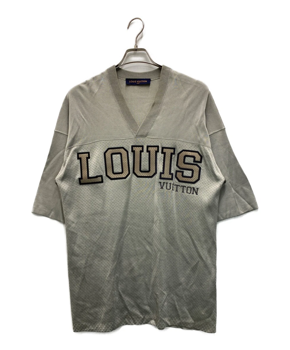 Louis Vuitton Mesh T-shirt. Mens Size S Gray Used HFN85WHOW