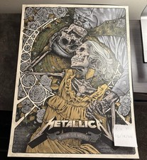 Metallica Nothing Else Matters Limited Edition Poster numbered 209/500