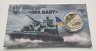 Sea Baby Naval Drone coin 5 Hryven Ukraine 2026 “Bavovna” series In Booklet