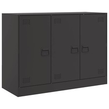 Sideboard Living Room Storage Cupboard Side Cabinet Highboard Steel vidaXL