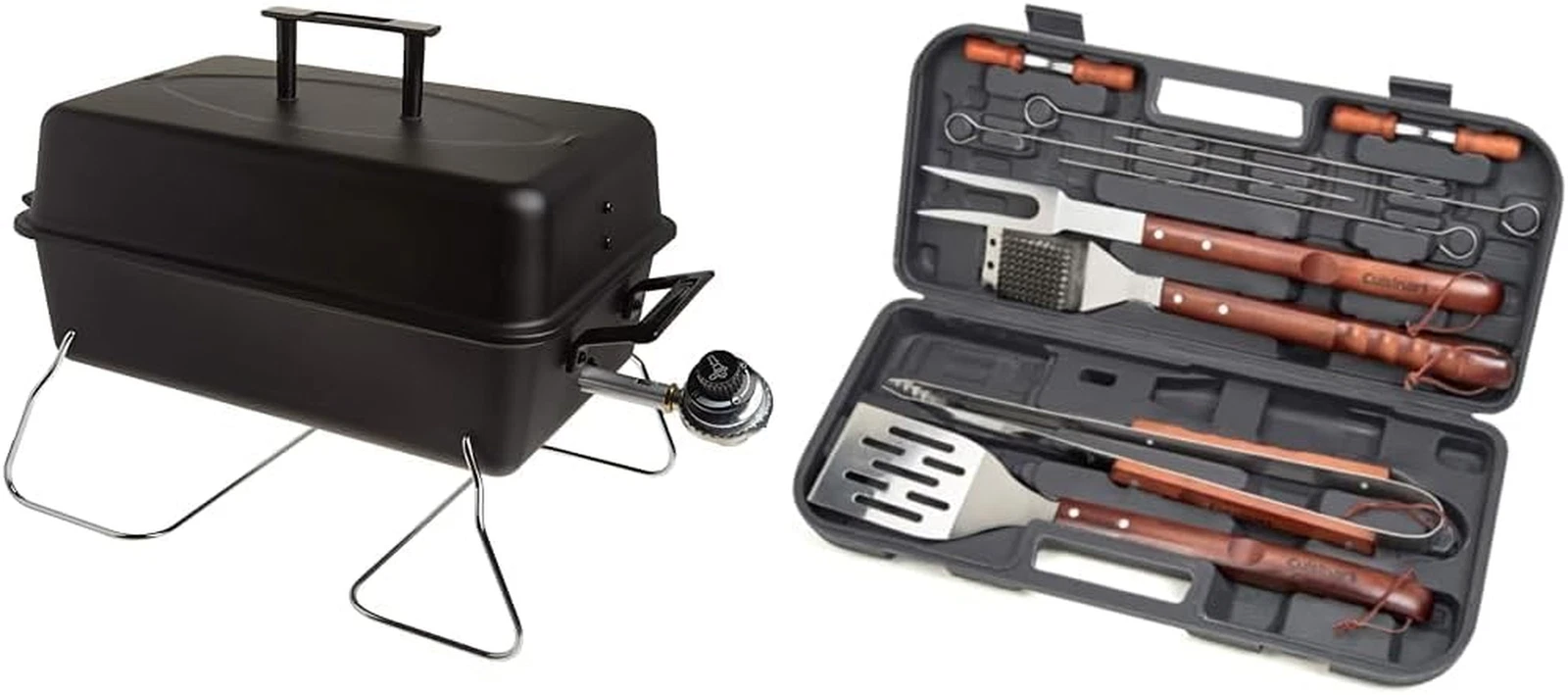 Portable Convective 1-Burner Stainless Steel Propane Gas Grill - 465133010 & Cui