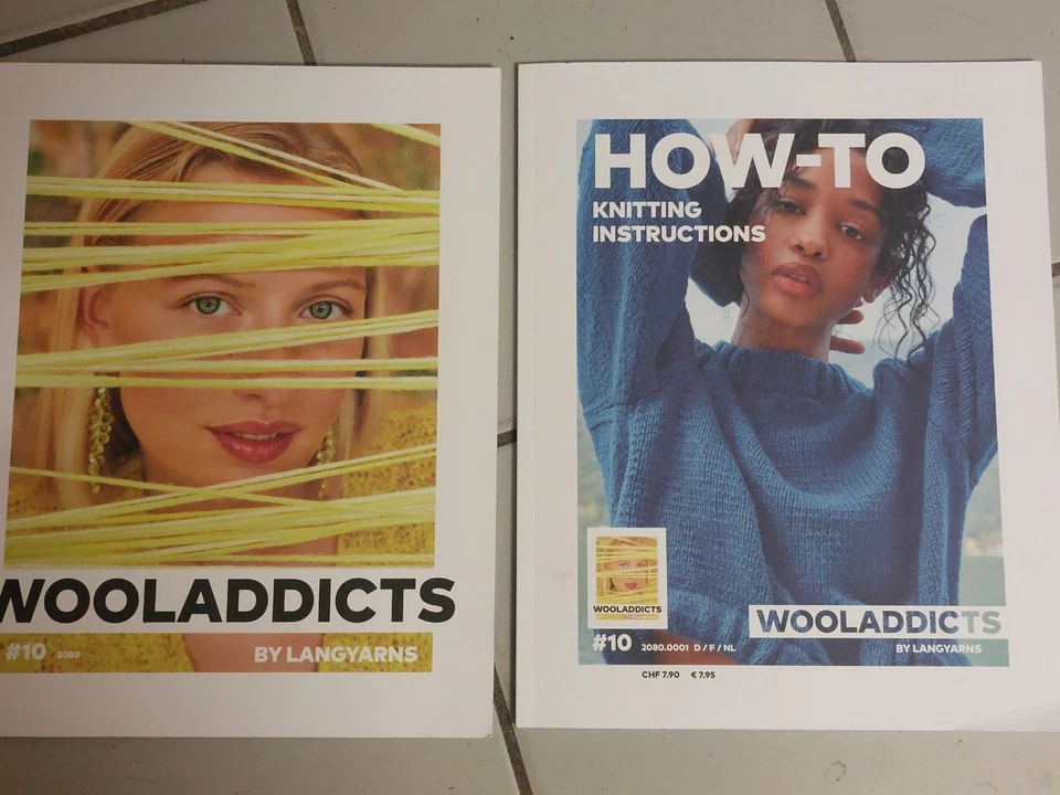 Wooladdicts Nr. 10 Zeitschrift Lang Yarns Wolle Frühjahr/Sommer 2023 viele Fotos - Bild 1 von 4