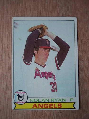 1979 Topps baseball Nolan Ryan card #115 Fair/Good
