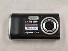 Samsung Digimax A503 5.0 MP Digital Camera Black - Not Working For Parts