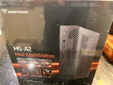 MINISFORUM MS-A2 Mini Workstation Ryzen 9 9955HX 5.4GHz For Virtulization Lab 