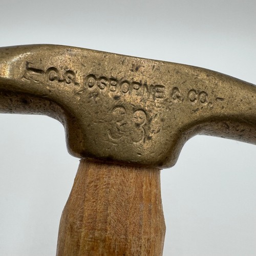 Vintage C.S. Osborne & Co No. 33 Upholstery Tack Hammer Magnetic Tip