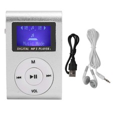 Portable Mini MP3 Music Player with Clip, USB LCD Screen, Supports 32GB Mem...
