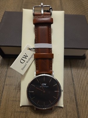 Daniel Wellington Classic St Mawes Men's Quartz Brown 40mm Watch DW00100130